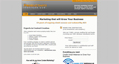 Desktop Screenshot of prodinst.com